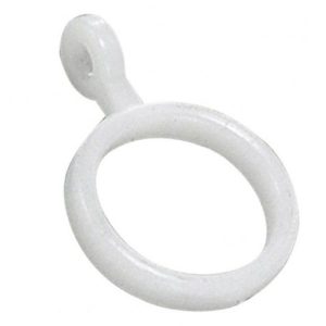 ANILLA PLASTICO 12 MM. BLANCA