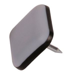 DESLIZANTE TEFLON CUADRADO 24MM (100 UNIDADES)