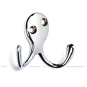 ALZAPAÑOS DOBLE GANCHO CROMADO 68MM