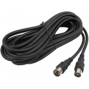 PROLONGADOR DE ANTENA 5M NEGRO BOLSA