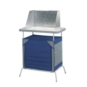 MESA COCINA CAMPING C/ARMARIO 82X76X42