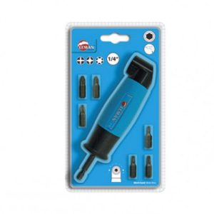 ADAPTADOR ANGULAR PARA TALADRO + 6PUNTAS