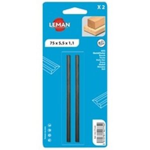 CUCHILLA REVERSIBLE 80X5,5X1,1 2 UNIDADES