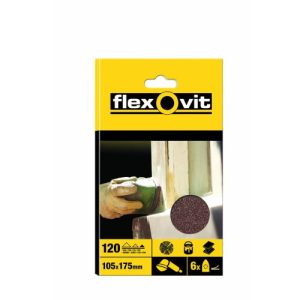 LIJA TRIANG. VELCRO 95X145 GR.80 (BL6)