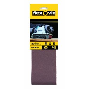 BANDA LIJA 100X610 GRANO 80 2 UNIDADES