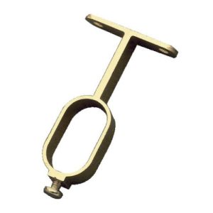 SOPORTE TUBO ARMARIO 8 30X15MM ORO