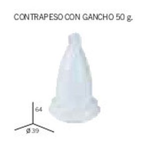 TIRACORDONES CON GANCHO 50GR