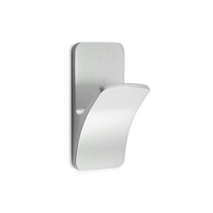 PERCHA ADHESIVA RESISTENTE AGUA RAMA CROMO MATE