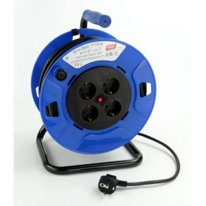 ENROLLACABLE 50M 3×1,5MM 3000W C/PROTECTOR IP20