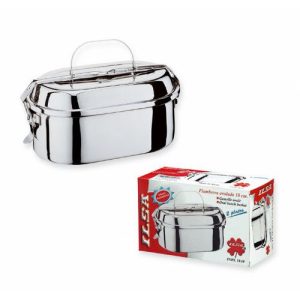 FIAMBRERA INOX OVALADA 16CM