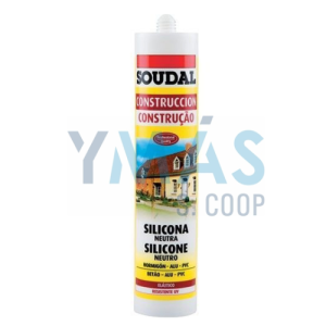 SILICONA NEUTRA NEGRA 300ML SOUDAL